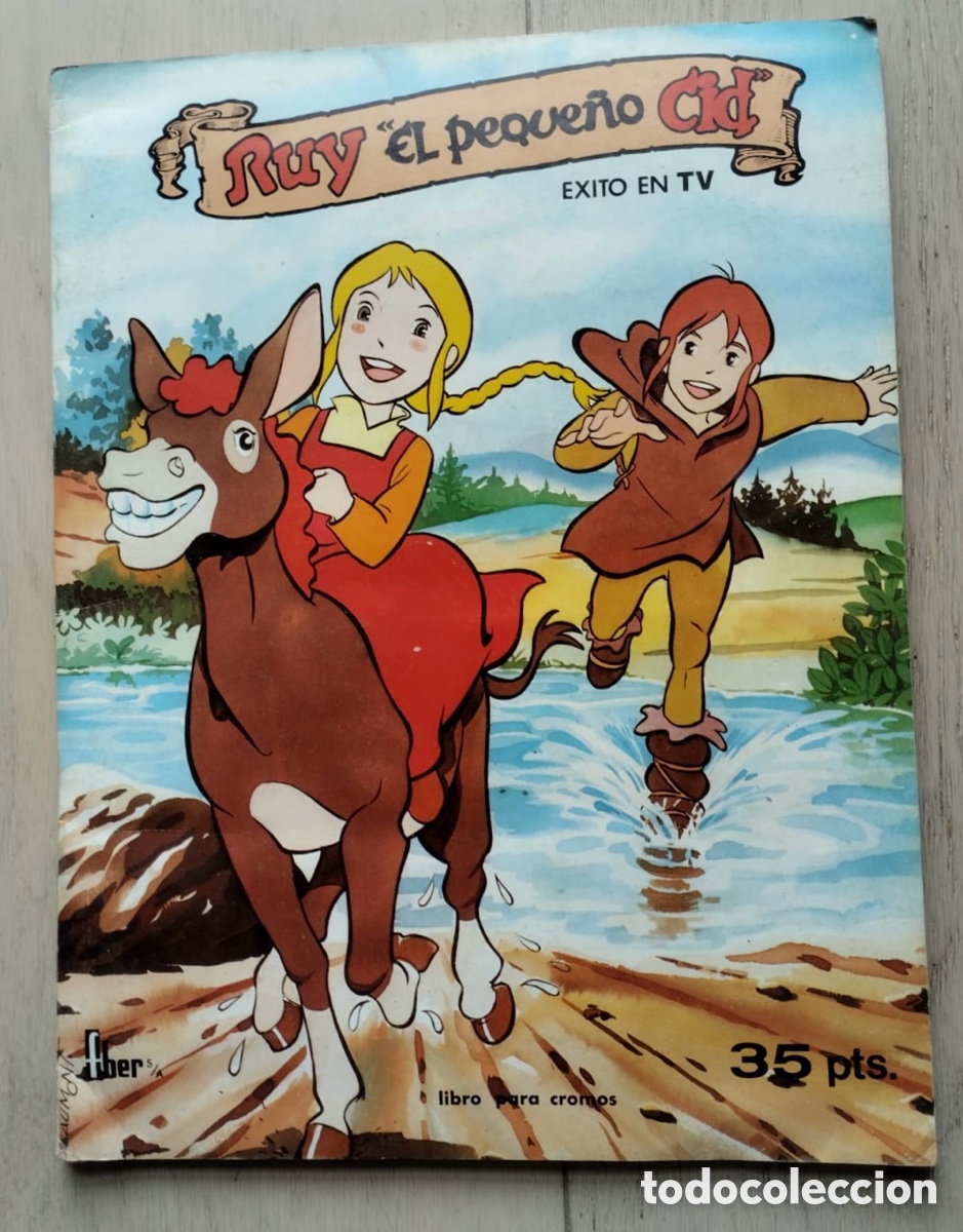 Coleccionismo &aacute;lbum: Ruy el peque&ntilde;o Cid. &Aacute;lbum de cromos completo