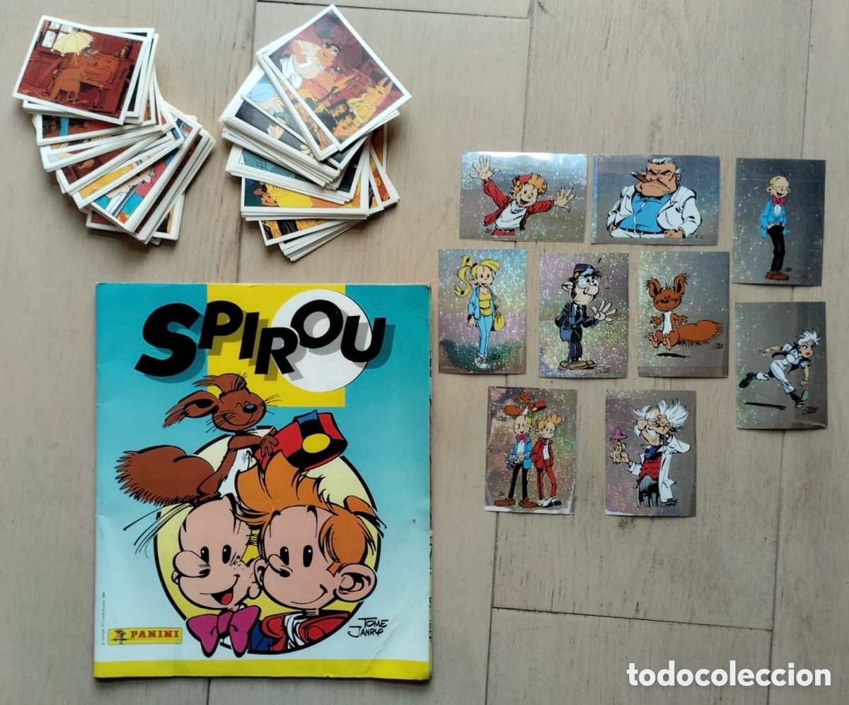 Coleccionismo &aacute;lbum: Spirou. Album de cromos completo