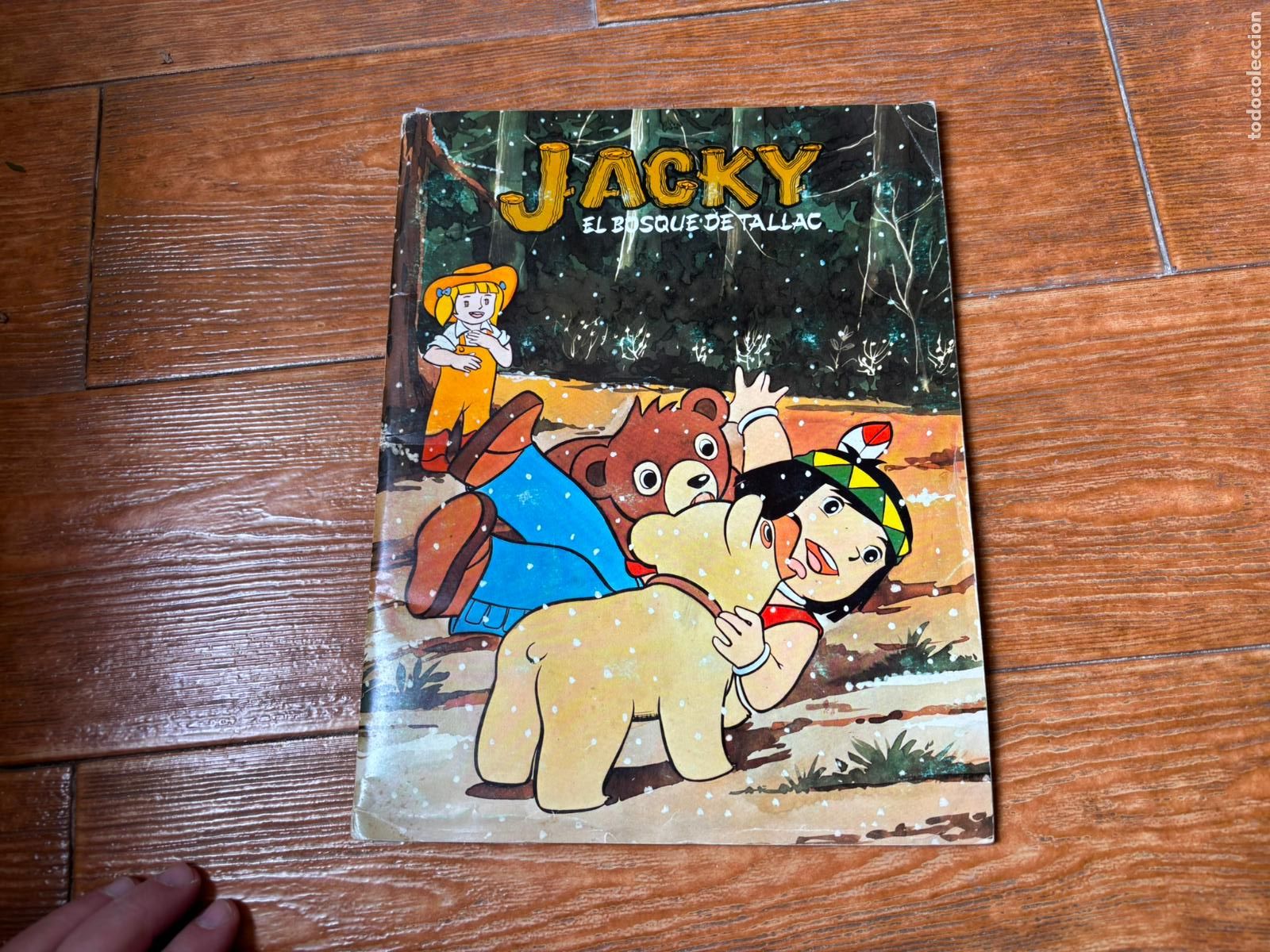 Coleccionismo &aacute;lbum: ALBUM DE CROMOS JACKY EL OSOS DE TALLAC COMPLETO