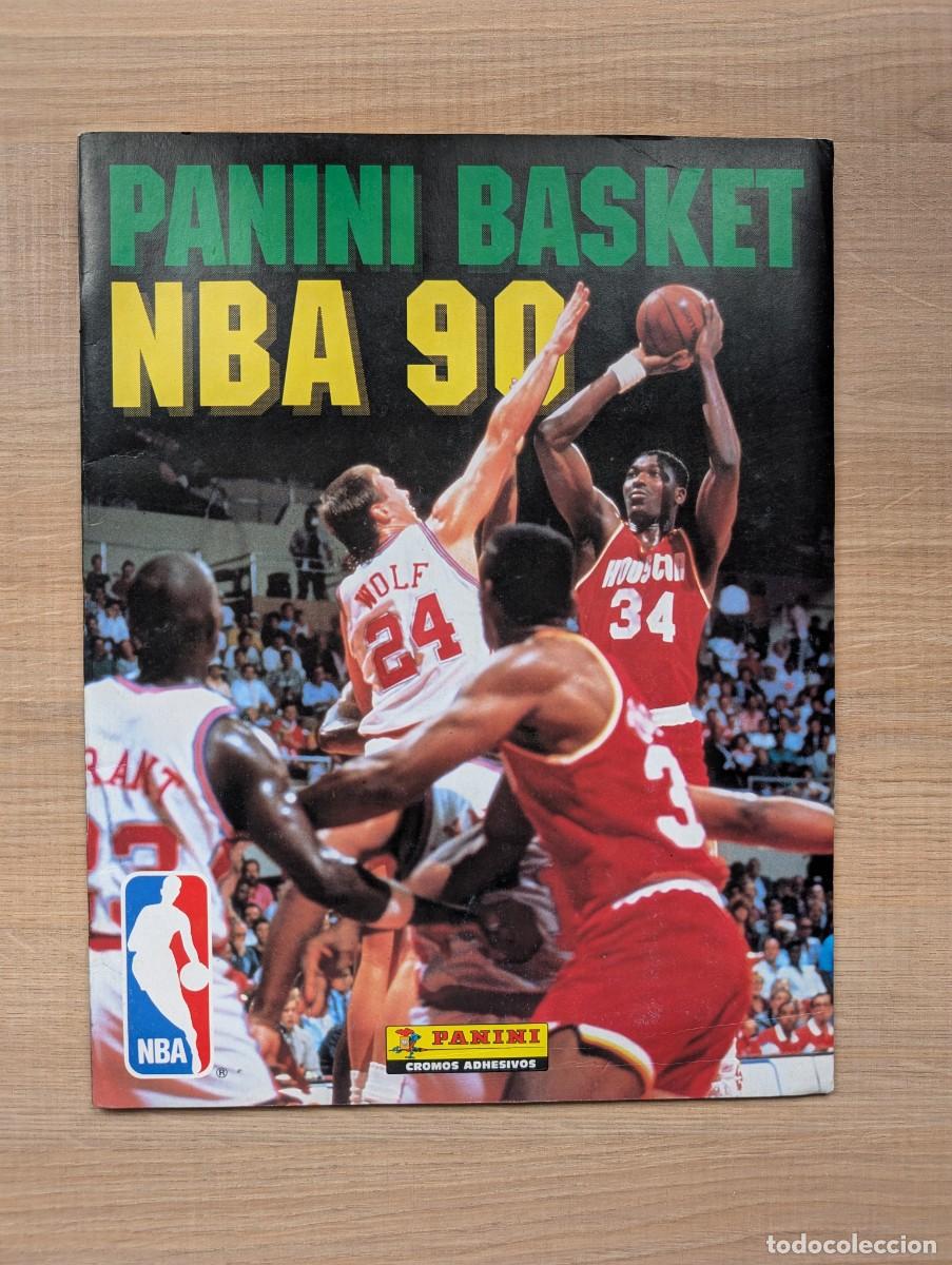 Coleccionismo &aacute;lbum: &Aacute;lbum Panini Basket NBA 90 COMPLETO
