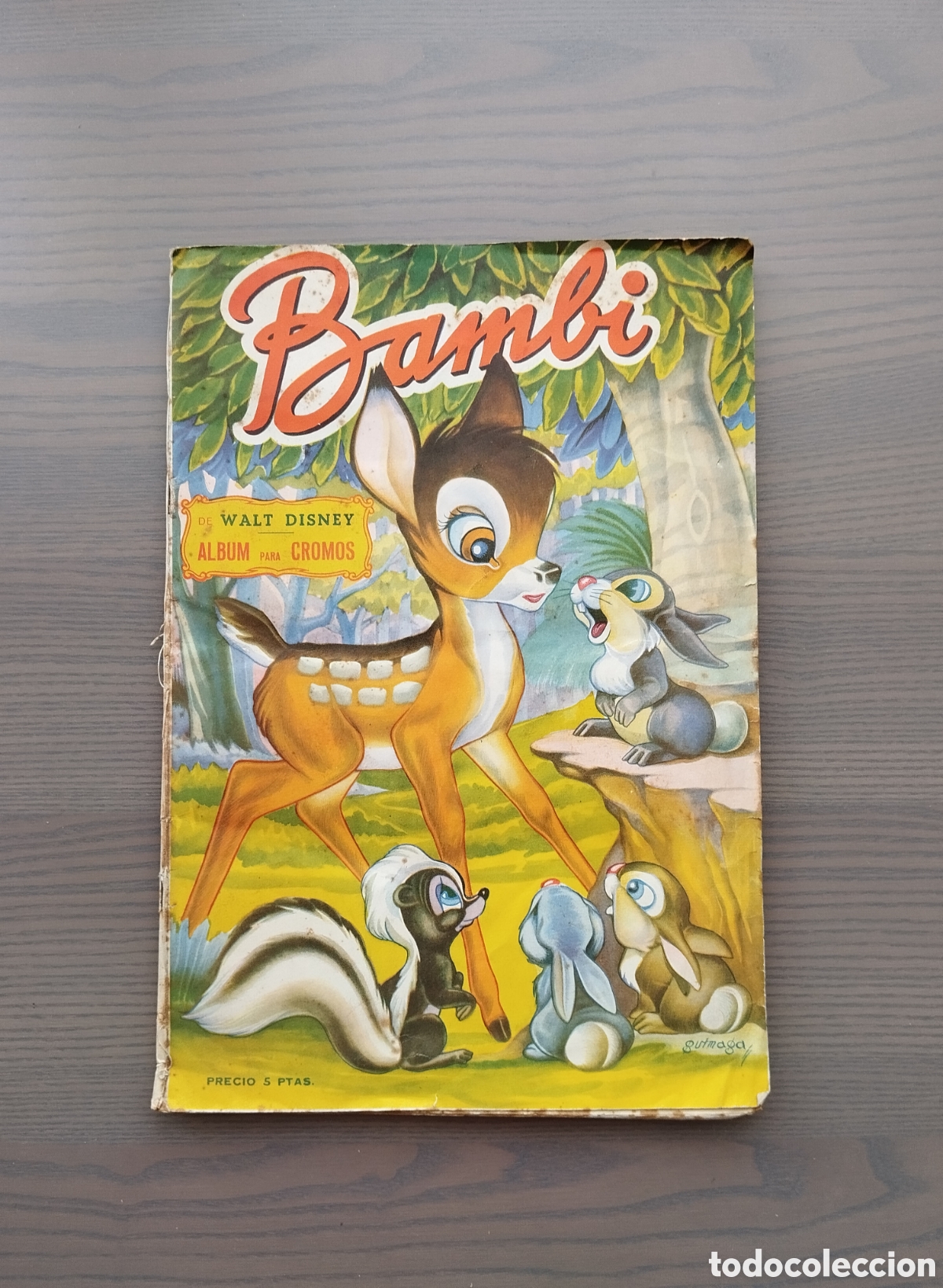 Coleccionismo &aacute;lbum: &Aacute;lbum Bambi editorial Fher