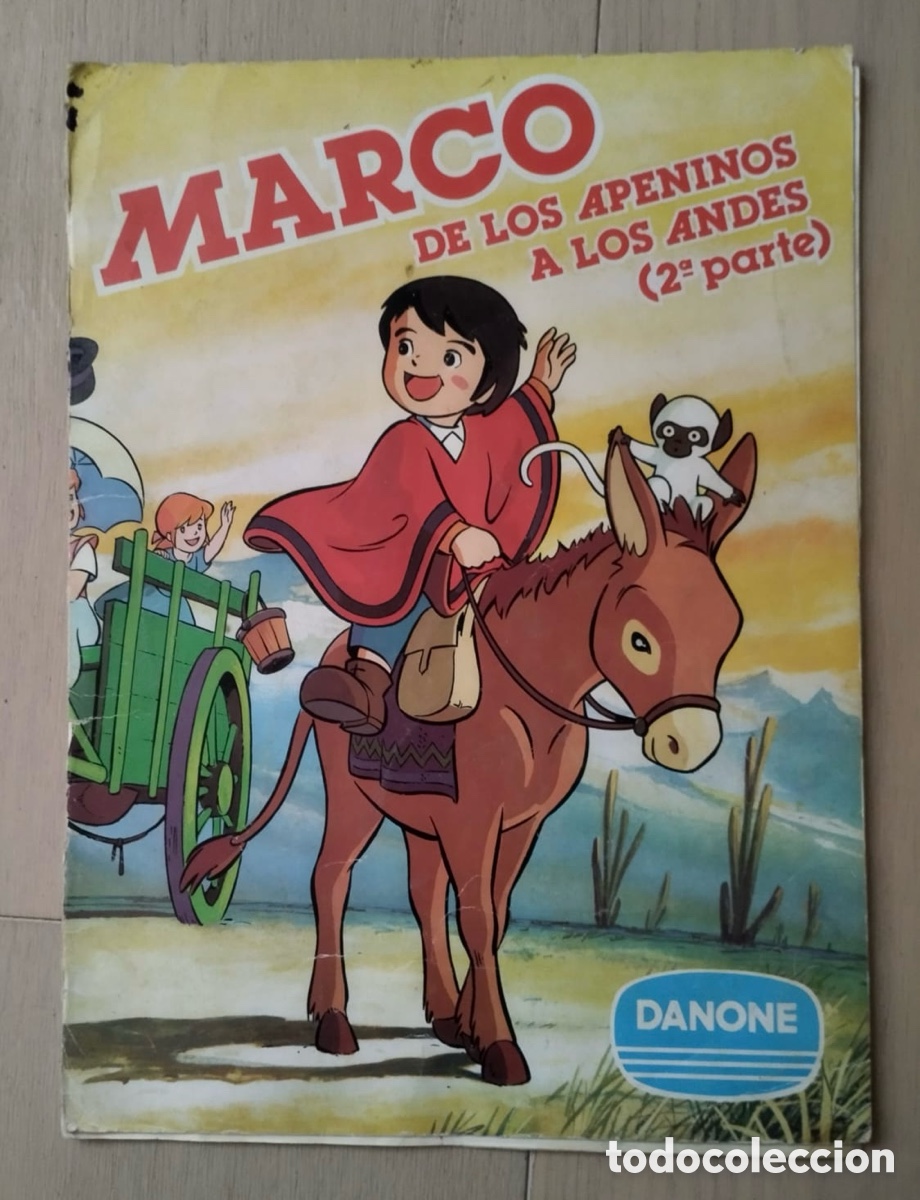 Coleccionismo &aacute;lbum: Marco de los Apeninos a los andes 2. &Aacute;lbum de cromos completo