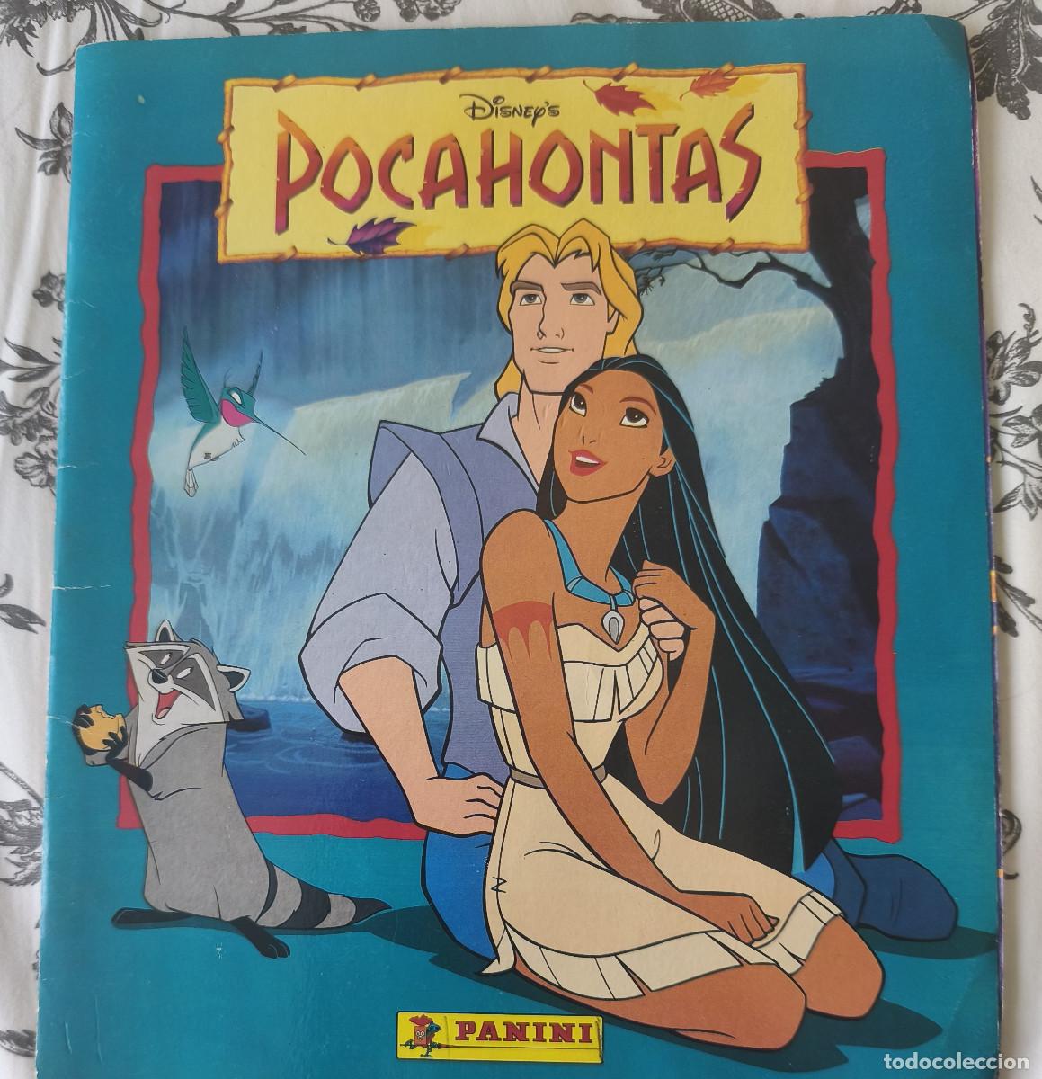 Coleccionismo &aacute;lbum: ALBUM DE CROMOS DE POCAHONTAS COMPLETO INCLUIDAS LAS PAGINAS CENTRALES