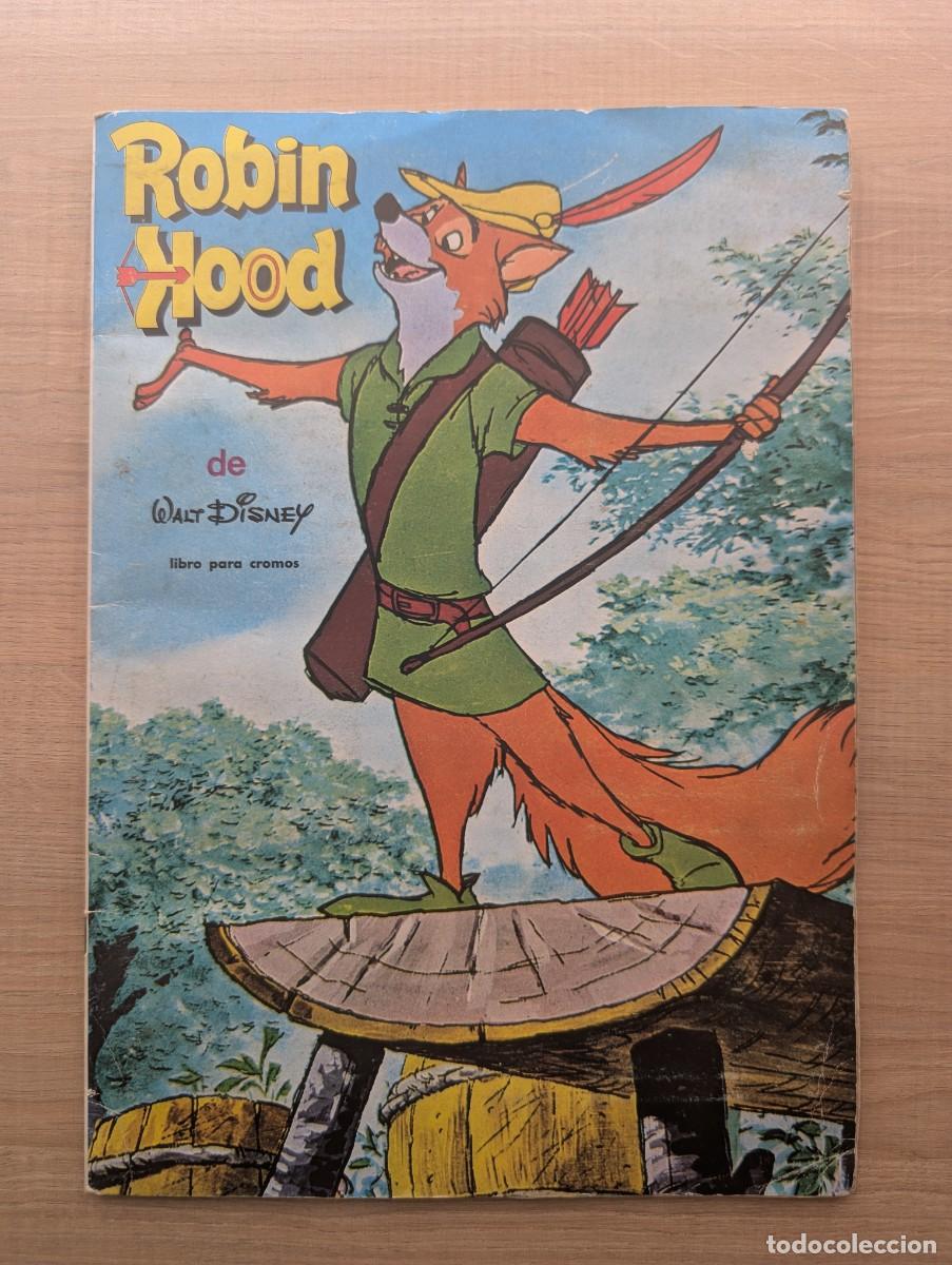Coleccionismo &aacute;lbum: &Aacute;lbum Robin Hood Fher COMPLETO CON AUTOADHESIVOS.