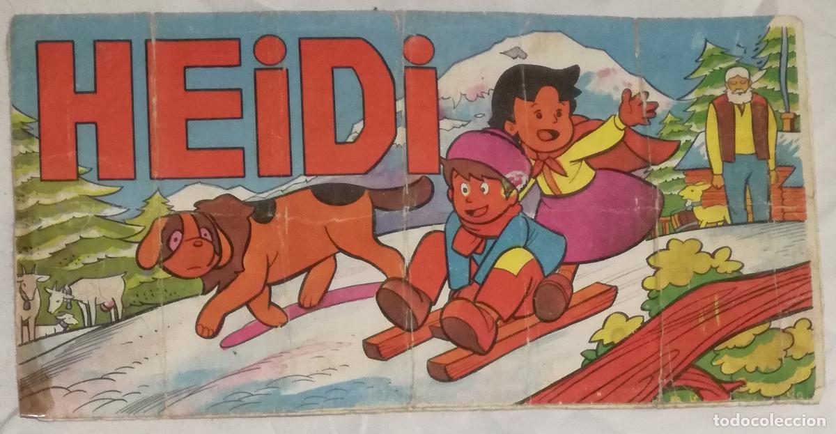 Coleccionismo &aacute;lbum: Album Heidi; Pipas Graell Tostaval - Completo a falta del ultimo cromo (el del premio)