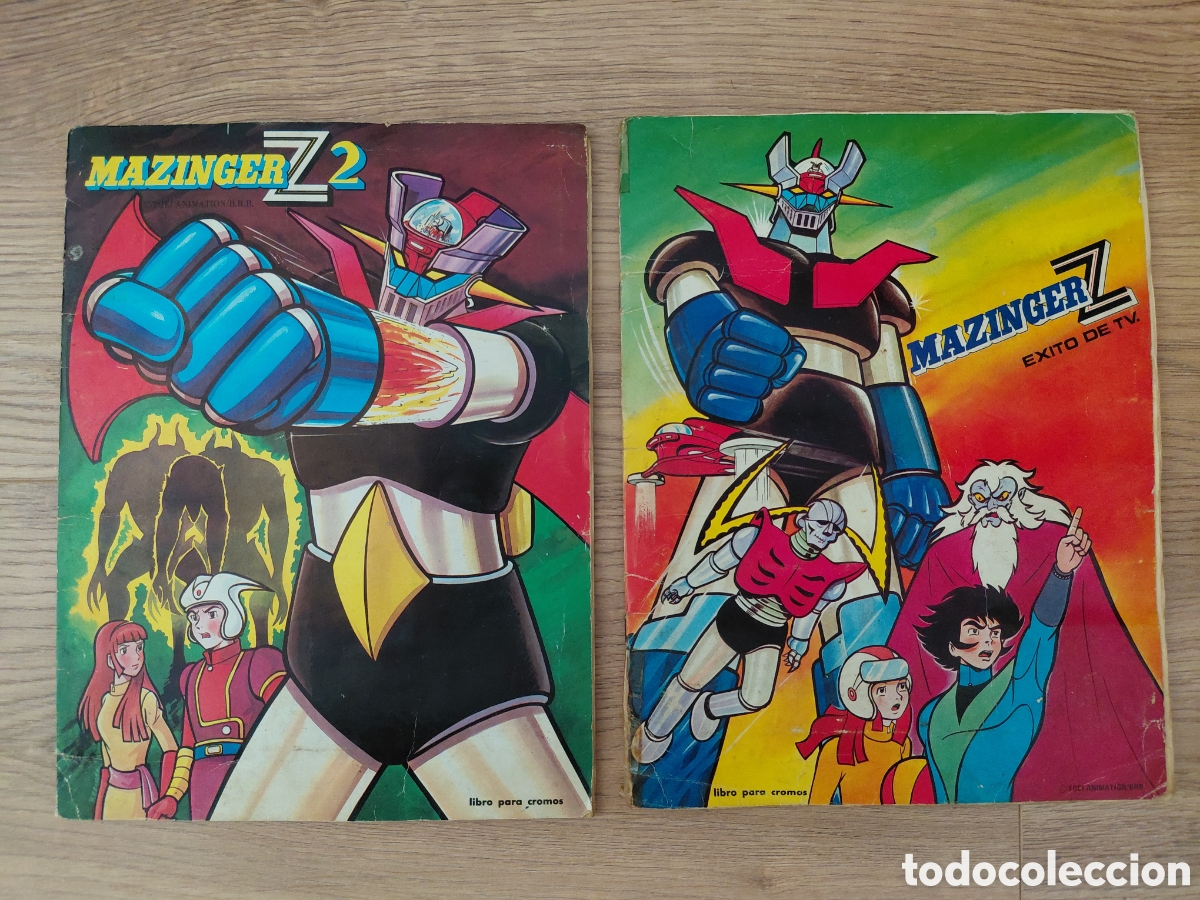 Coleccionismo &aacute;lbum: Lote 2 &Aacute;lbumes Mazinger Z (Editorial Fher, 1978) - Vintage