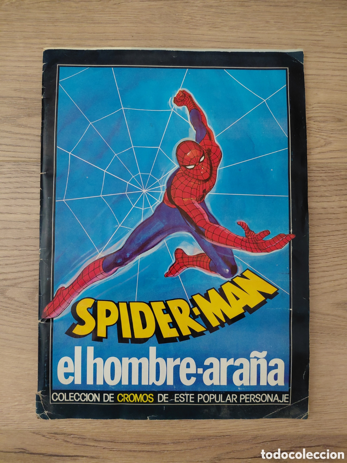Coleccionismo &aacute;lbum: &Aacute;lbum cromos Spiderman 1977