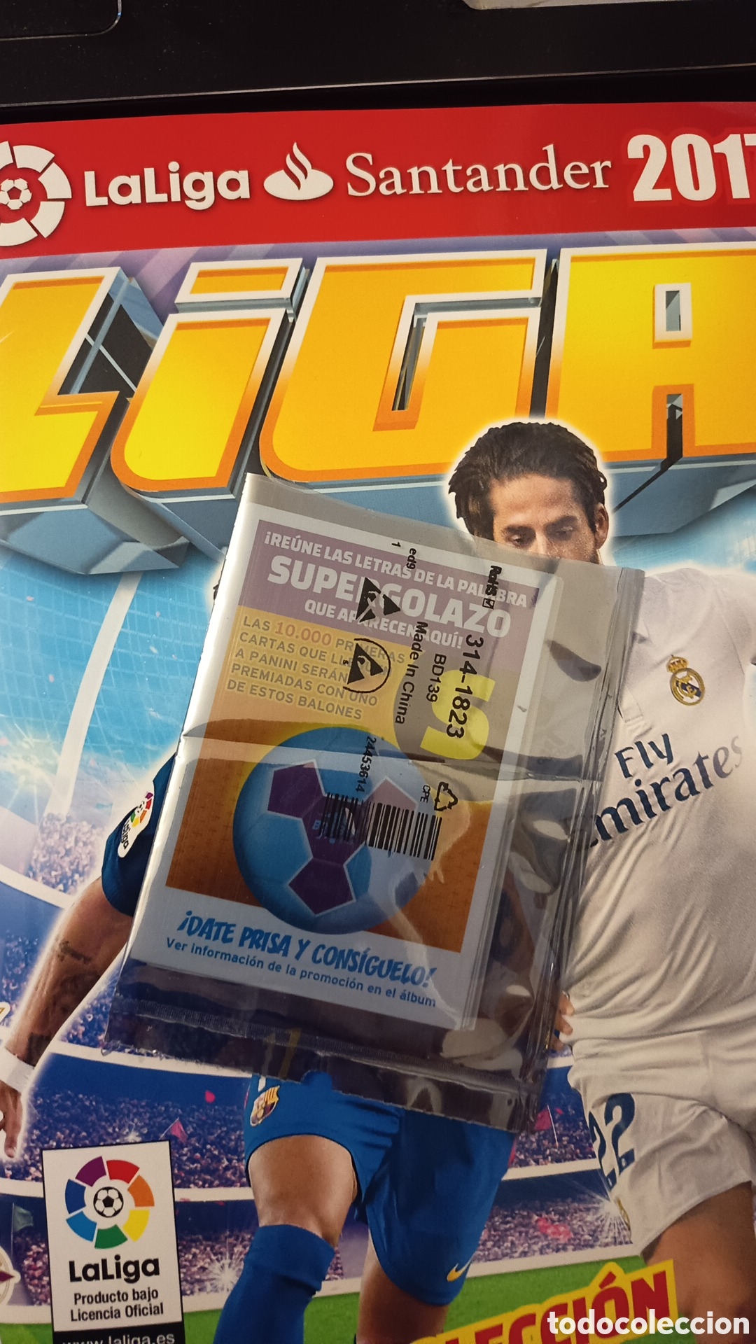 Coleccionismo &aacute;lbum: Colecci&oacute;n liga este 17/18