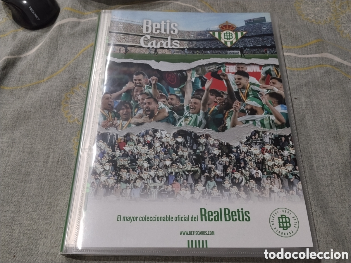 Coleccionismo &aacute;lbum: ALBUM BETIS CARDS - 2024-25 ( HOLYCARDS ) COMPLETO 486 CARDS + 3 ESPECIALES