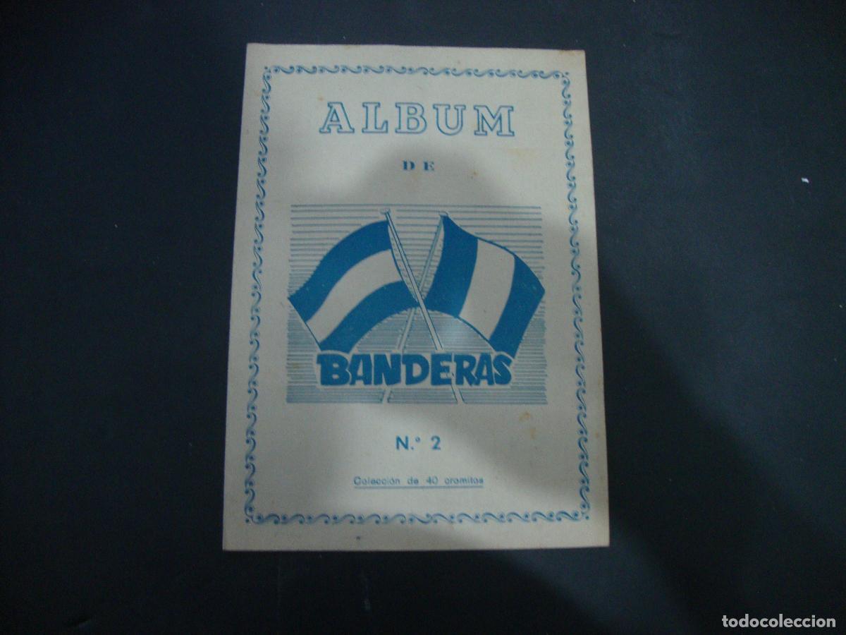 Coleccionismo &aacute;lbum: ALBUM DE CROMOS ALBUM DE BANDERAS N&ordm; 2 IMPRENTA CASULLERAS COMPLETO