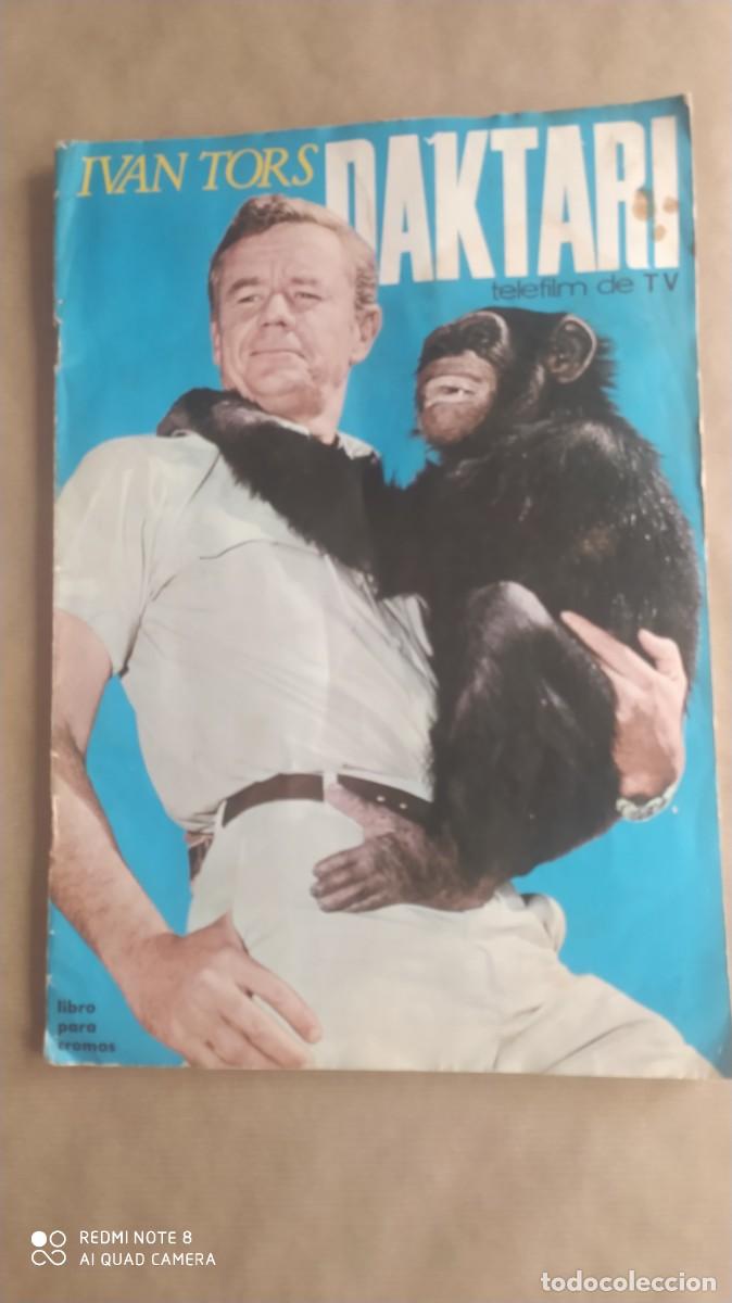 Coleccionismo &aacute;lbum: ALBUM DAKTARI TELEFILM DE TV COMPLETO FHER 1968 IVAN TORS EN BASTANTE BUEN ESTADO
