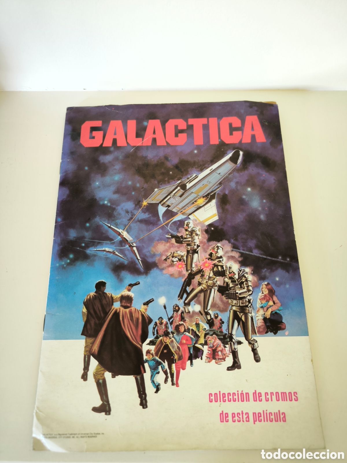 Colecionismo Caderneta: &Aacute;lbum de Cromos Gal&aacute;ctica completo
