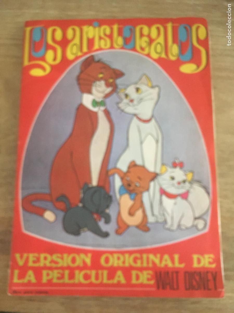 Coleccionismo &aacute;lbum: los aristogatos disney fher album de cromos casi completo perfecto estado