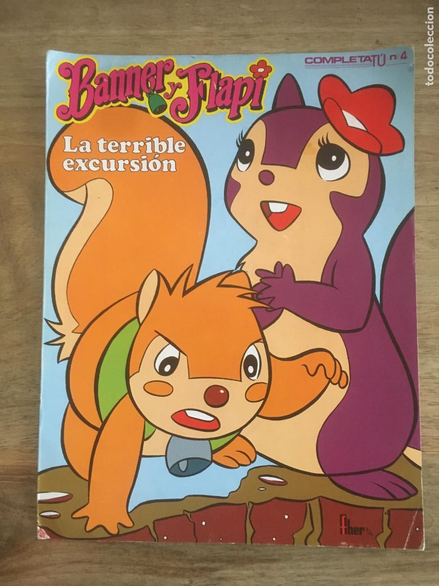 Coleccionismo &aacute;lbum: banner y flapi la terrible excursion fher album de cromos completo perfecto estado