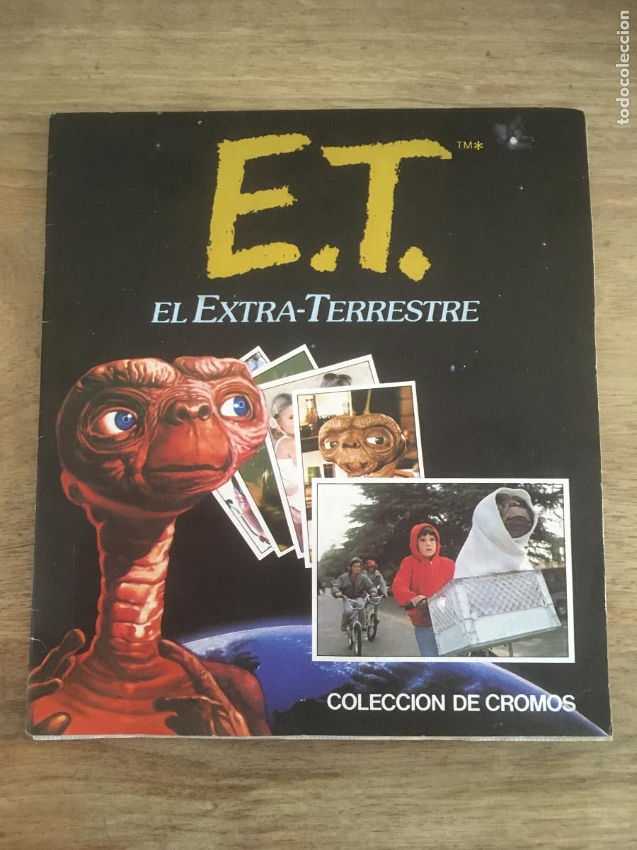 Coleccionismo &aacute;lbum: ET el extraterrestre ediciones este album de cromos completo muy buen estado