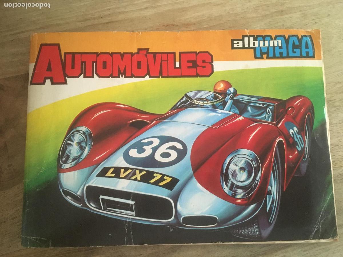 Coleccionismo &aacute;lbum: automoviles maga album de cromos completo