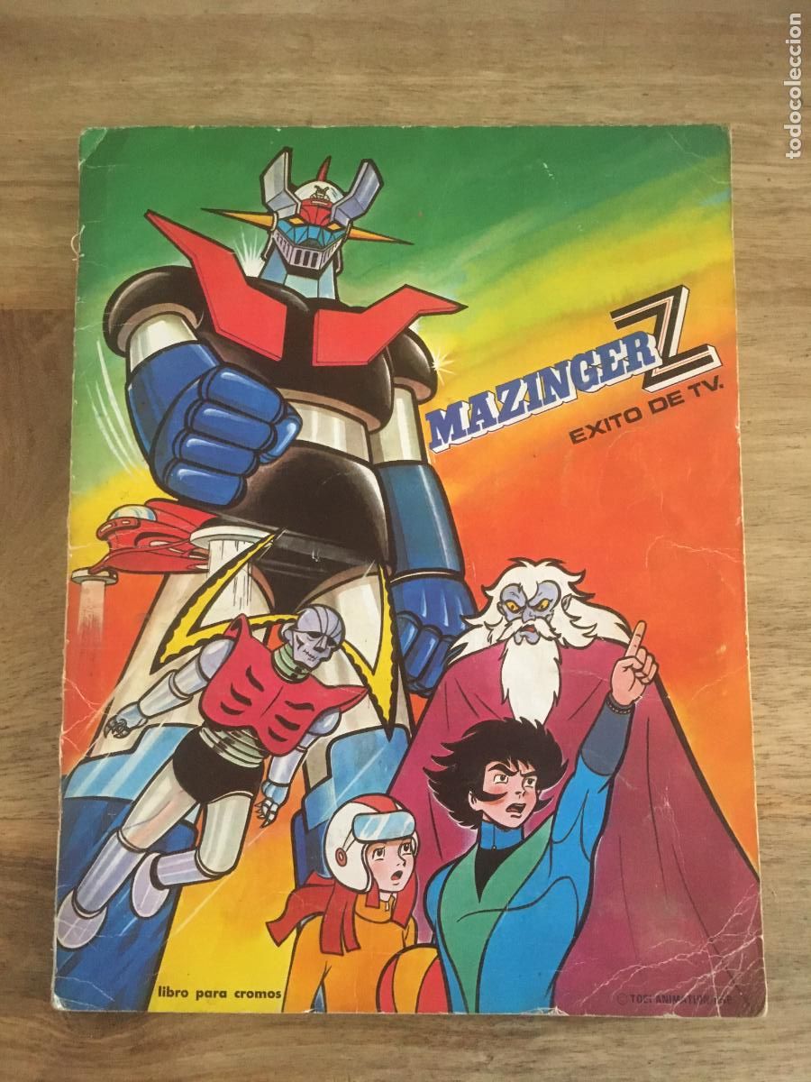 Coleccionismo &aacute;lbum: mazinger z fher album de cromos completo muy buen estado