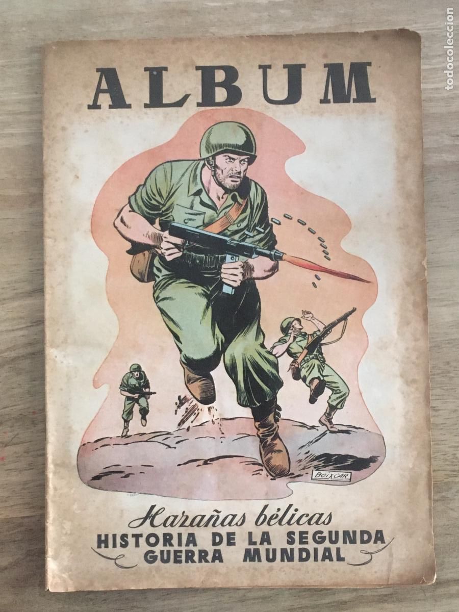 Coleccionismo &aacute;lbum: haza&ntilde;as belicas segunda guerra mundial I album de cromos completo perfecto estado como nuevo