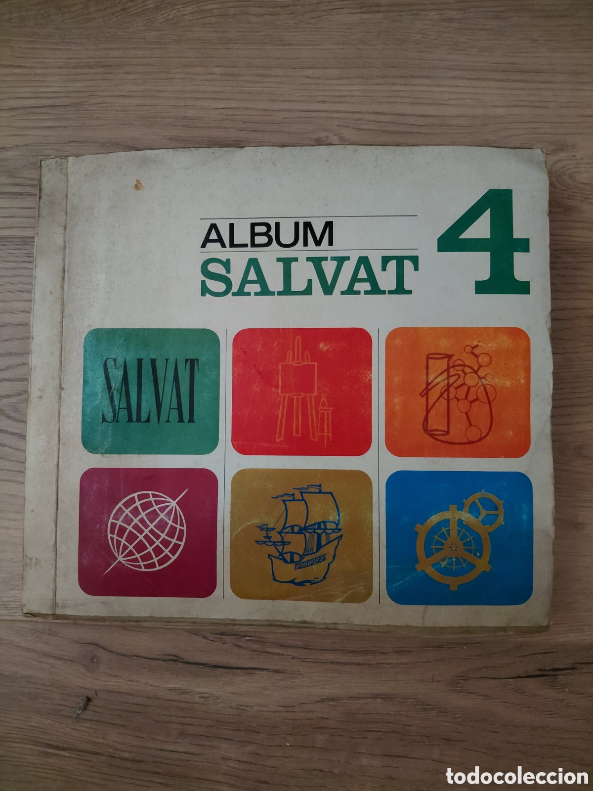 Coleccionismo &aacute;lbum: &Aacute;lbum de Cromos Salvat 4 (1968) - Coleccionismo Vintage