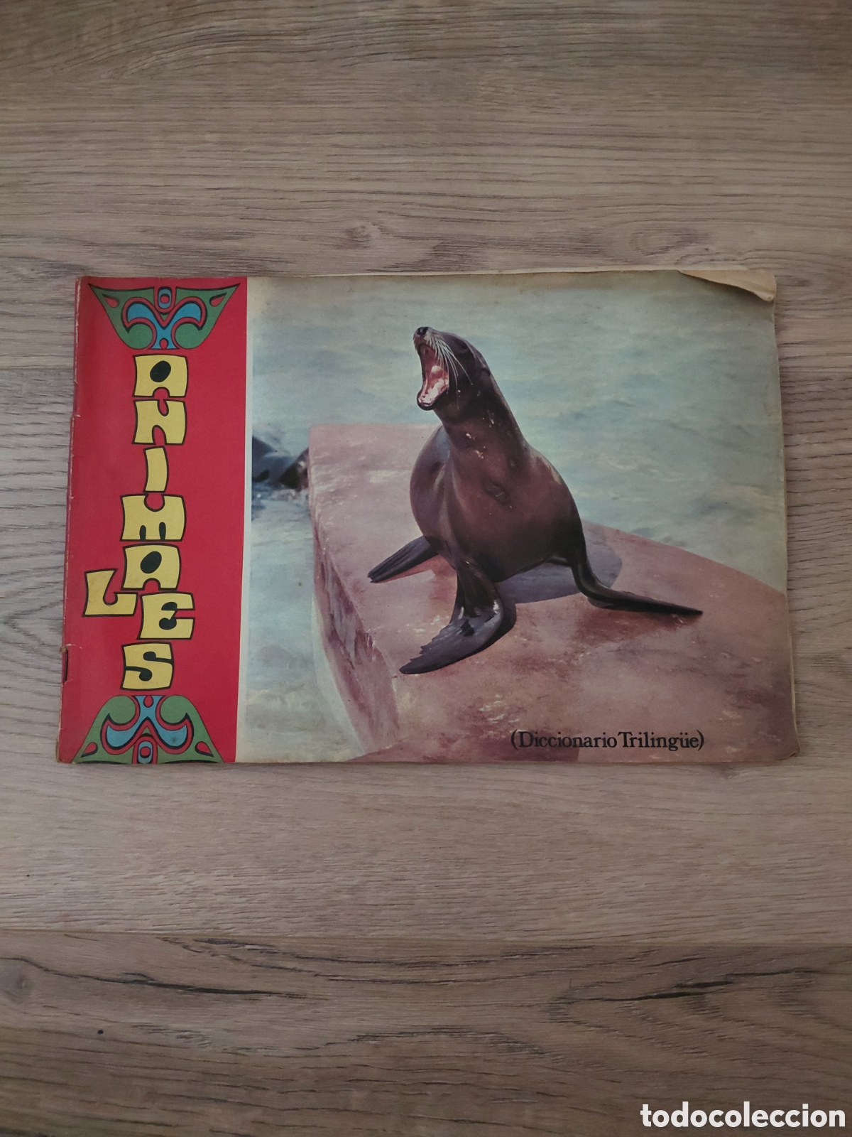 Coleccionismo &aacute;lbum: &Aacute;lbum Cromos Animales Diccionario Triling&uuml;e Completo (Fher)