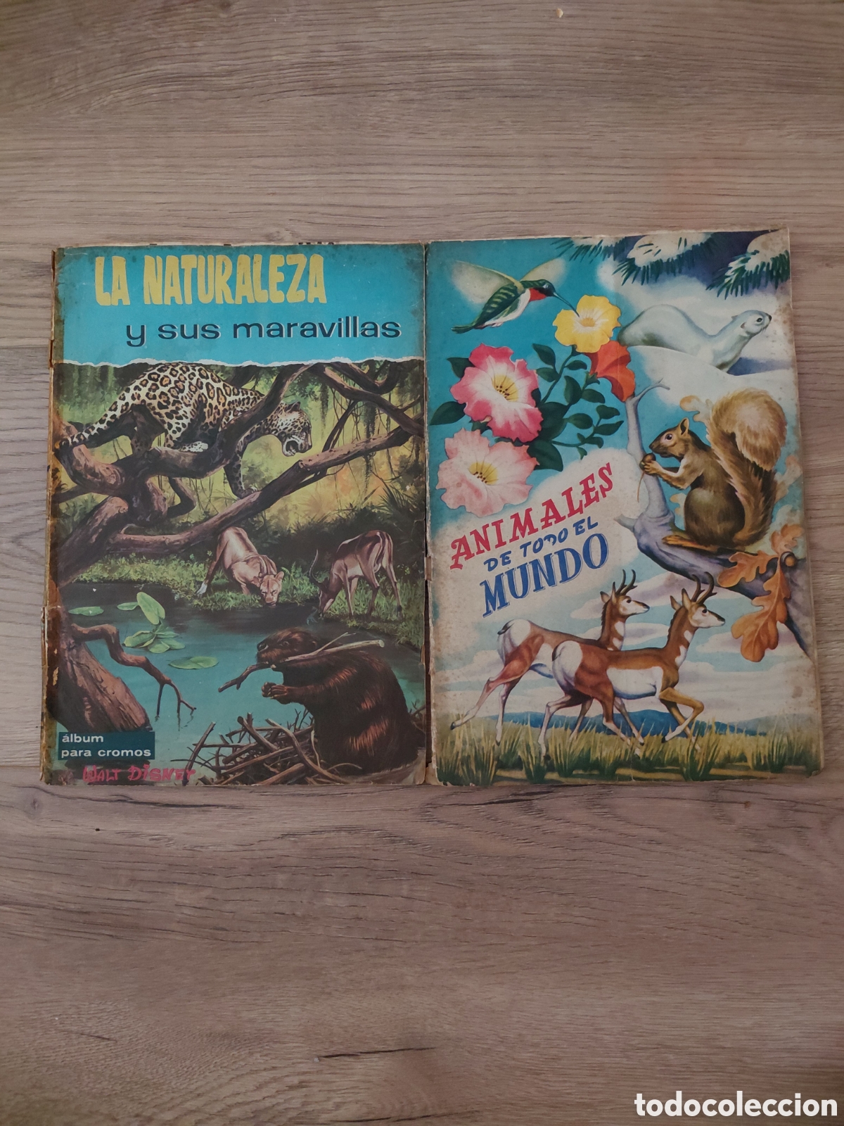 Coleccionismo &aacute;lbum: Lote 2 &Aacute;lbumes Cromos Fher Vintage COMPLETOS (A&ntilde;os 50/60)