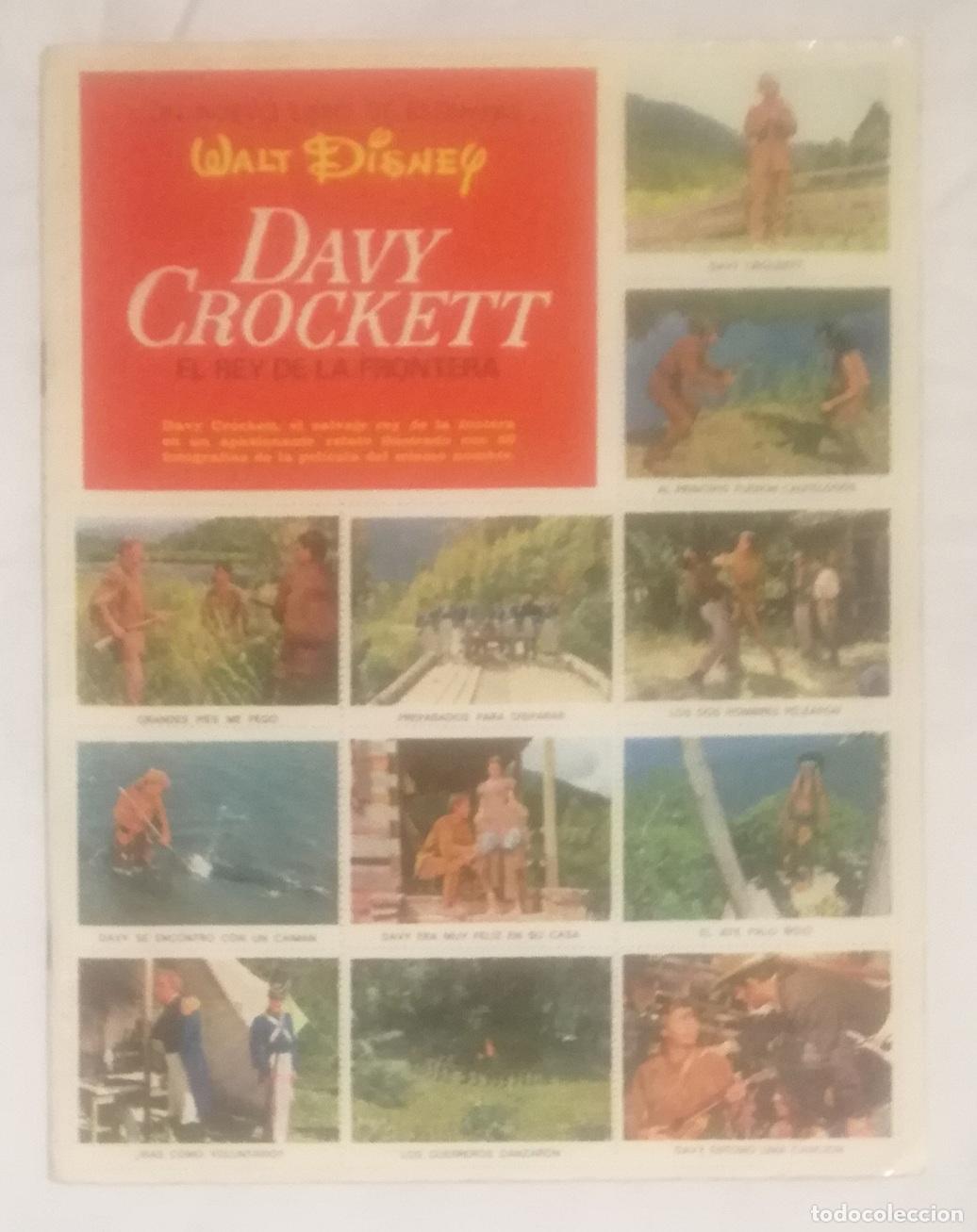 Coleccionismo &aacute;lbum: Album Davy Crockett, el rey de la frontera; Walt Disney - Completo