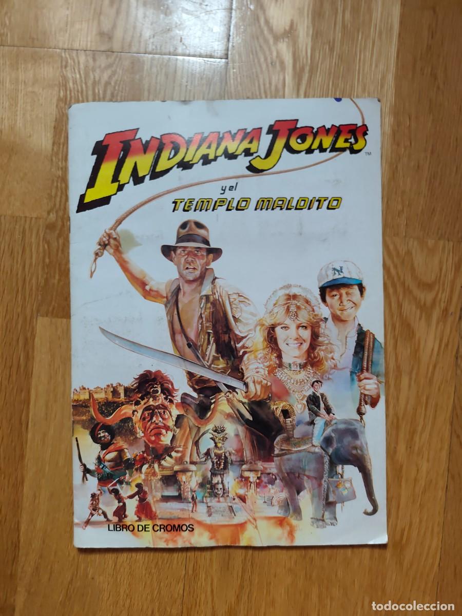 Coleccionismo &aacute;lbum: Album Indiana Jones y el templo maldito. Pacosa dos. Completo