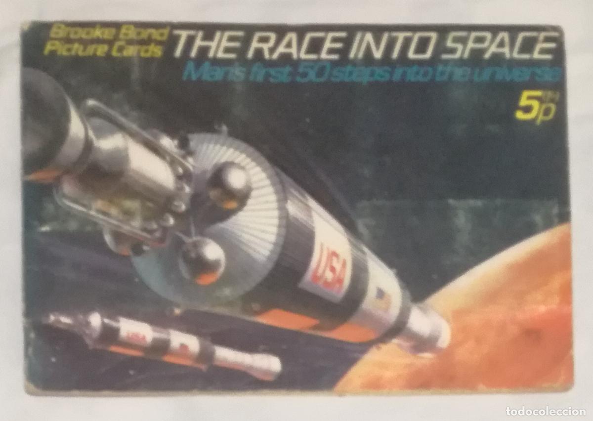 Coleccionismo &aacute;lbum: Album The race into space (en ingles); Brooke Bond - Completo