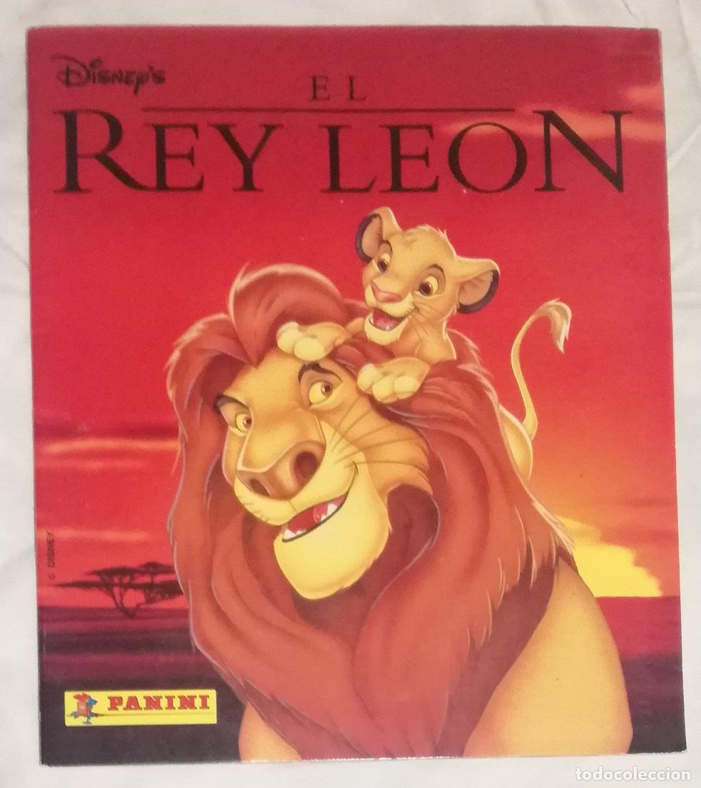 Coleccionismo &aacute;lbum: Album El rey leon; Panini - Completo