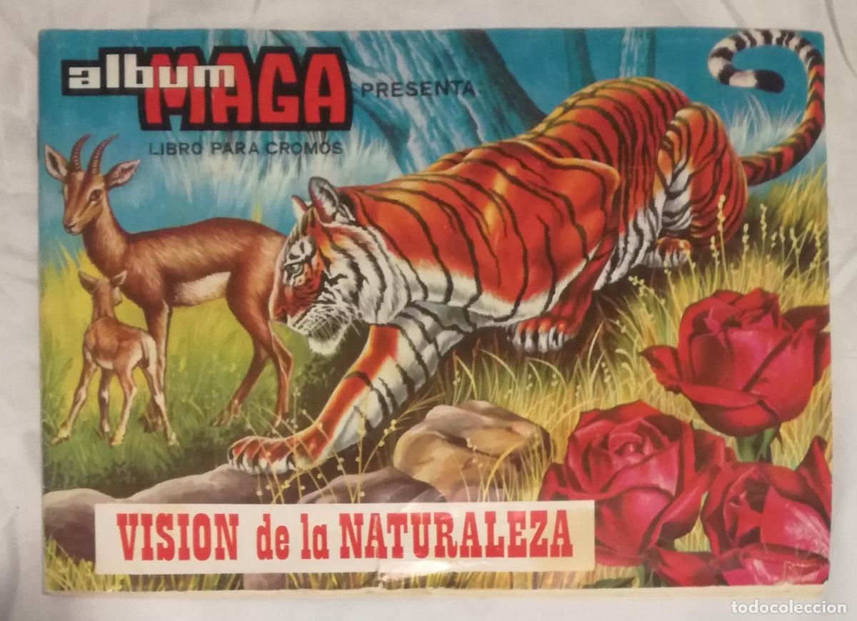 Coleccionismo &aacute;lbum: Album Vision de la naturaleza; Editorial Maga, 1978 - Completo