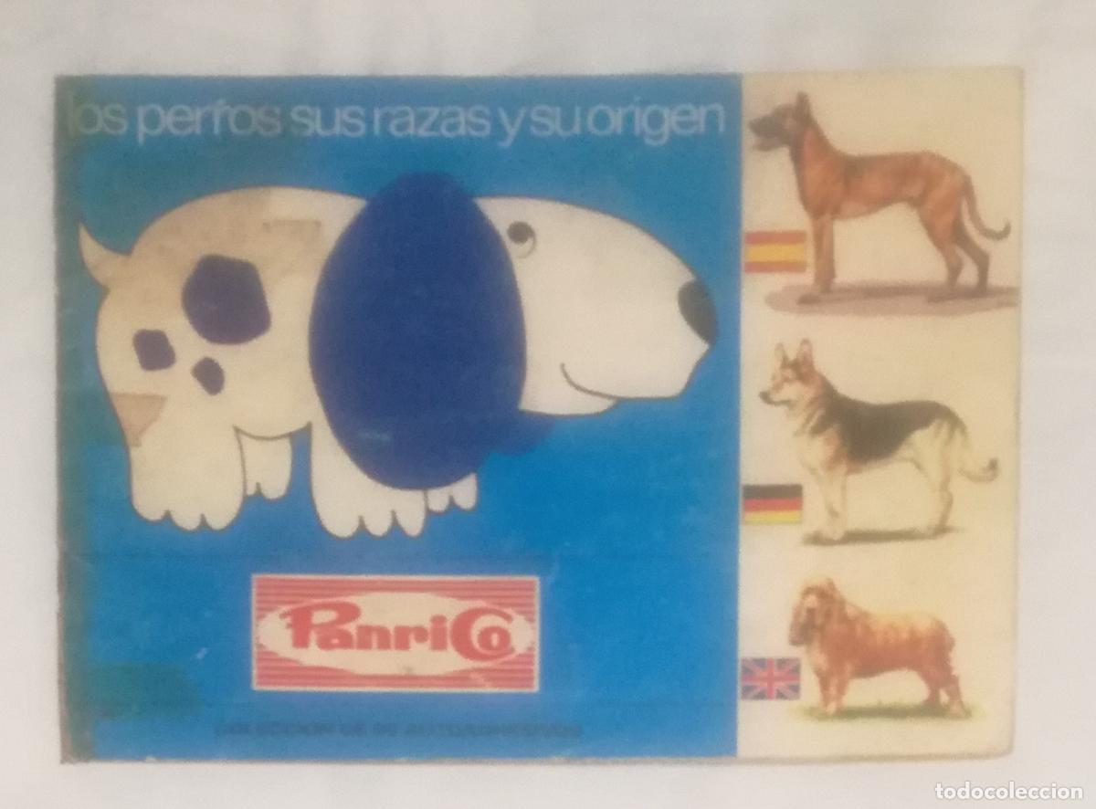 Coleccionismo &aacute;lbum: Album Los perros sus razas y su origen, Panrico - Completo