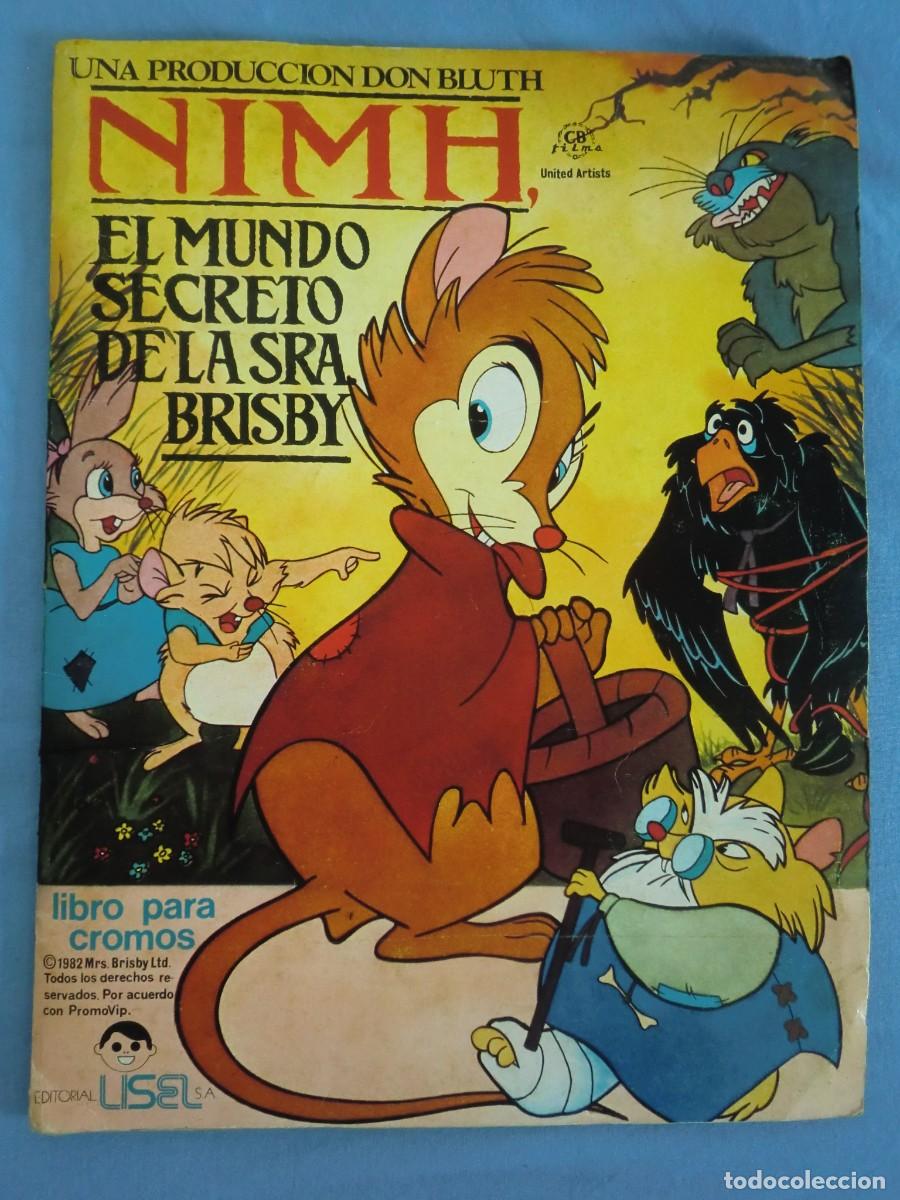 Coleccionismo &aacute;lbum: &Aacute;lbum de cromos completo NIMH, EL MUNDO SECRETO DE LA SRA. BRISBY (1982) de LISEL