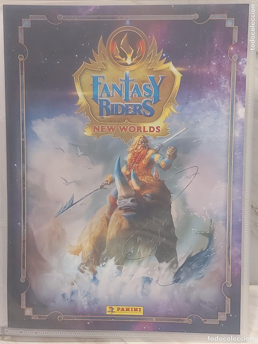 Coleccionismo &aacute;lbum: FANTASY RIDERS NEW WORLDS | &Aacute;LBUM VAC&Iacute;O | 34 CARDS DE REGALO | PANINI | 2023 | NUEVO