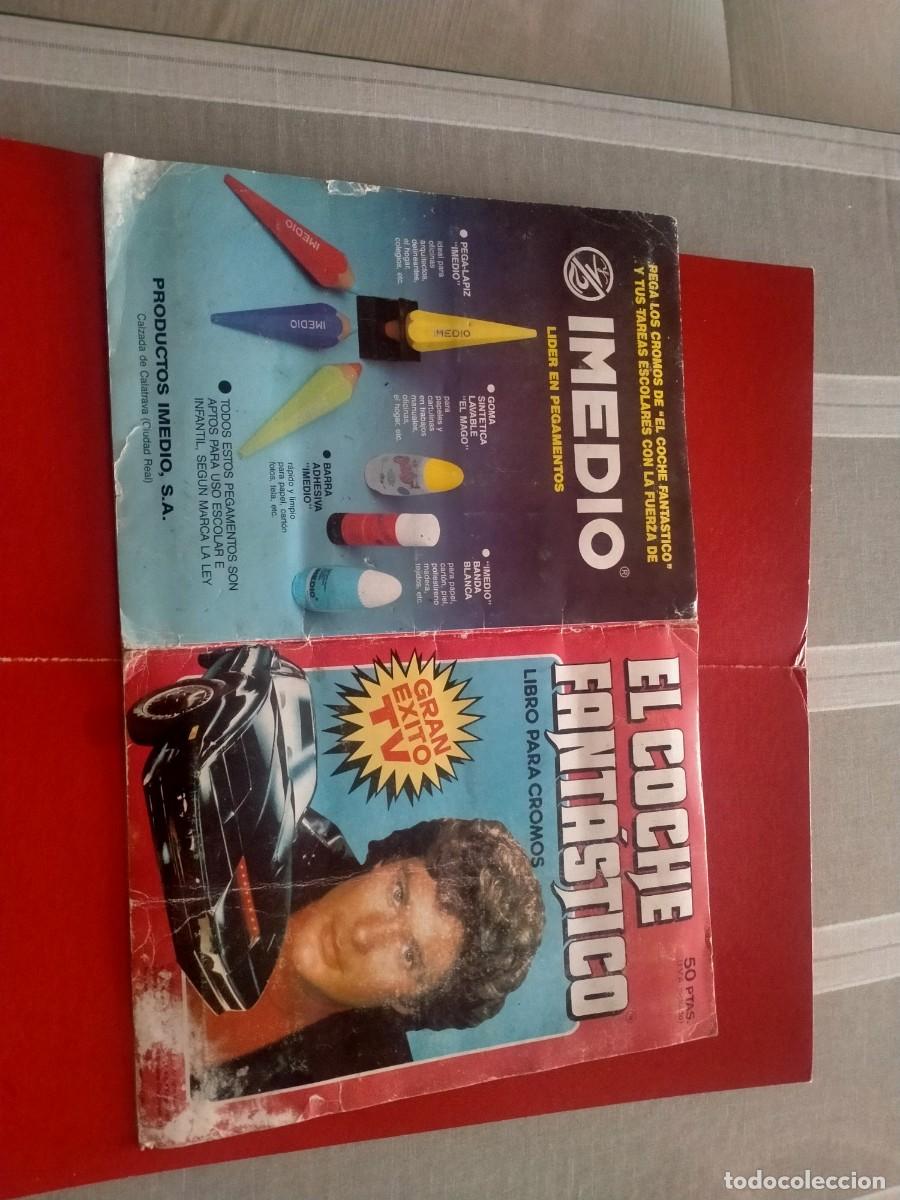 Coleccionismo &aacute;lbum: album de cromos de el coche fantastico completo