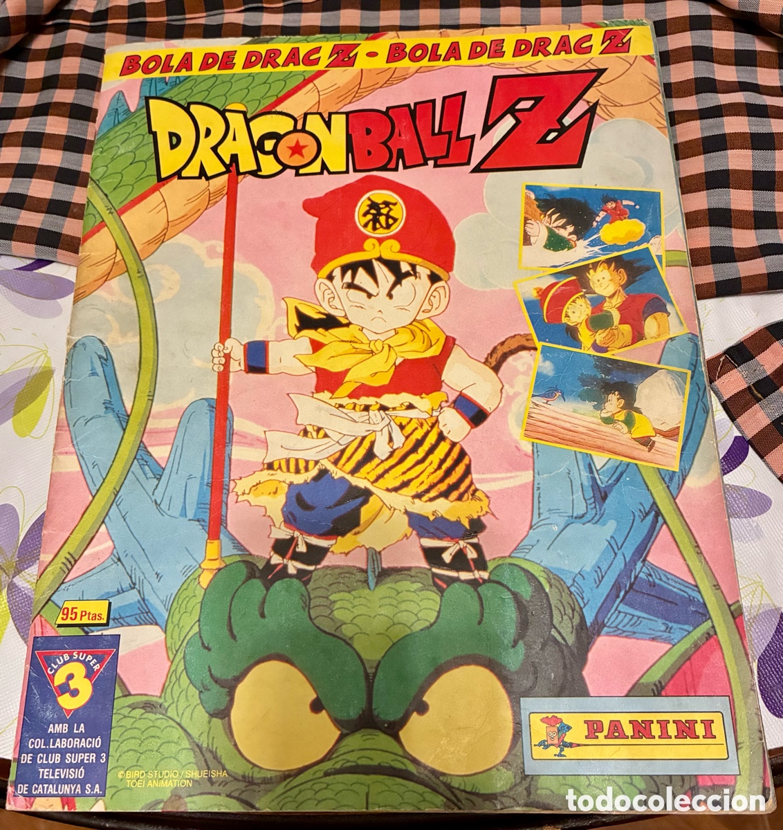 Coleccionismo &aacute;lbum: Bola de drac Z, Dragonball-Z colecci&oacute;n de cromos Panini , primer alb&uacute;m 1992, completo.