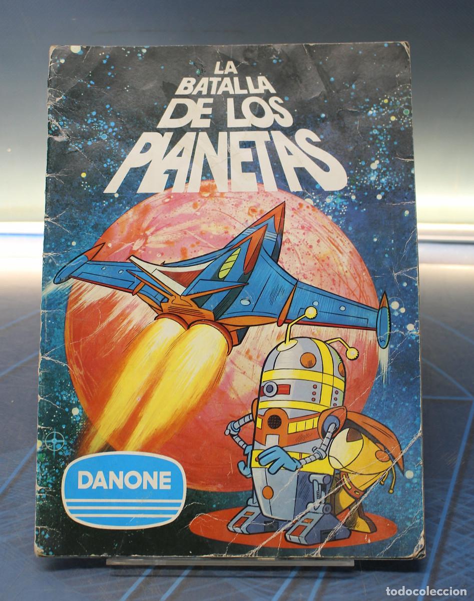 Coleccionismo &aacute;lbum: &Aacute;lbum de cromos: La Batalla de los Planetas. Danone, 1956. Completo.