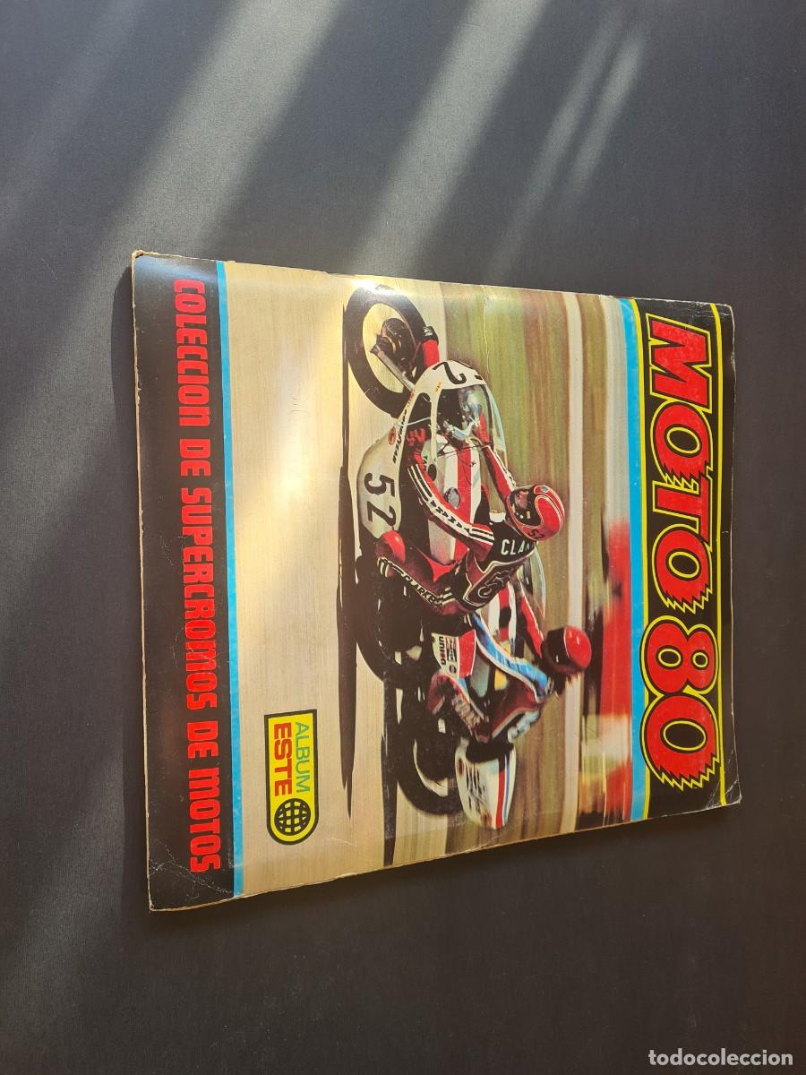 Coleccionismo &aacute;lbum: &Aacute;lbum Cromos MOTO 80 Ediciones Este COMPLETO Vintage