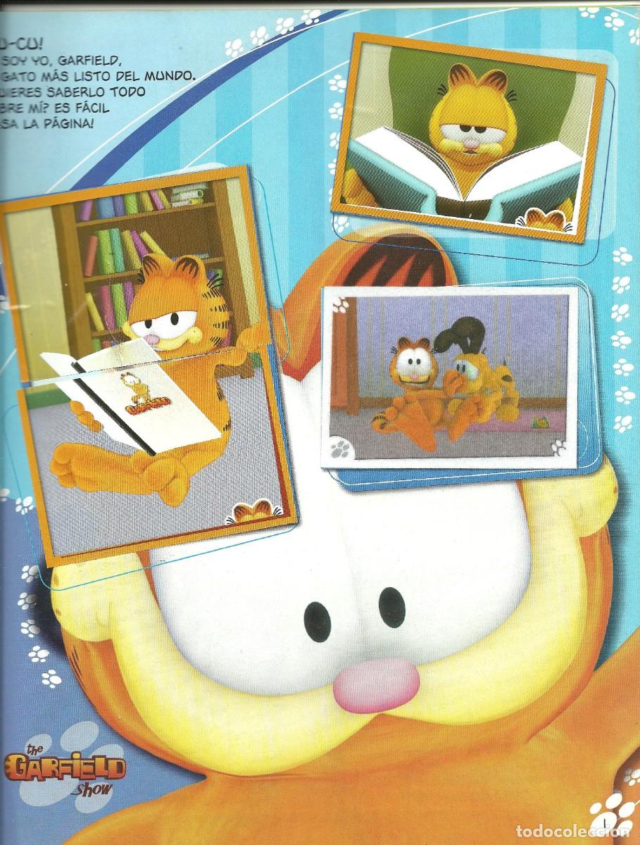 Coleccionismo &aacute;lbum: THE GARFIELD SHOW - PANINI - COMPLETO