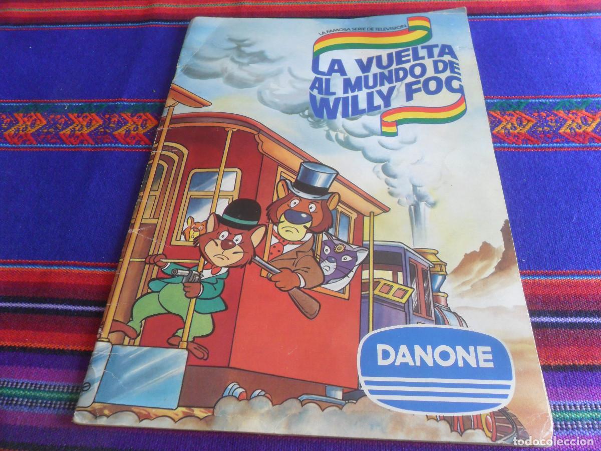 Coleccionismo &aacute;lbum: LA VUELTA AL MUNDO DE WILLY FOG COMPLETO 96 CROMOS SIN ESCRITOS. DANONE 1983. FOTO TODAS P&Aacute;GINAS.