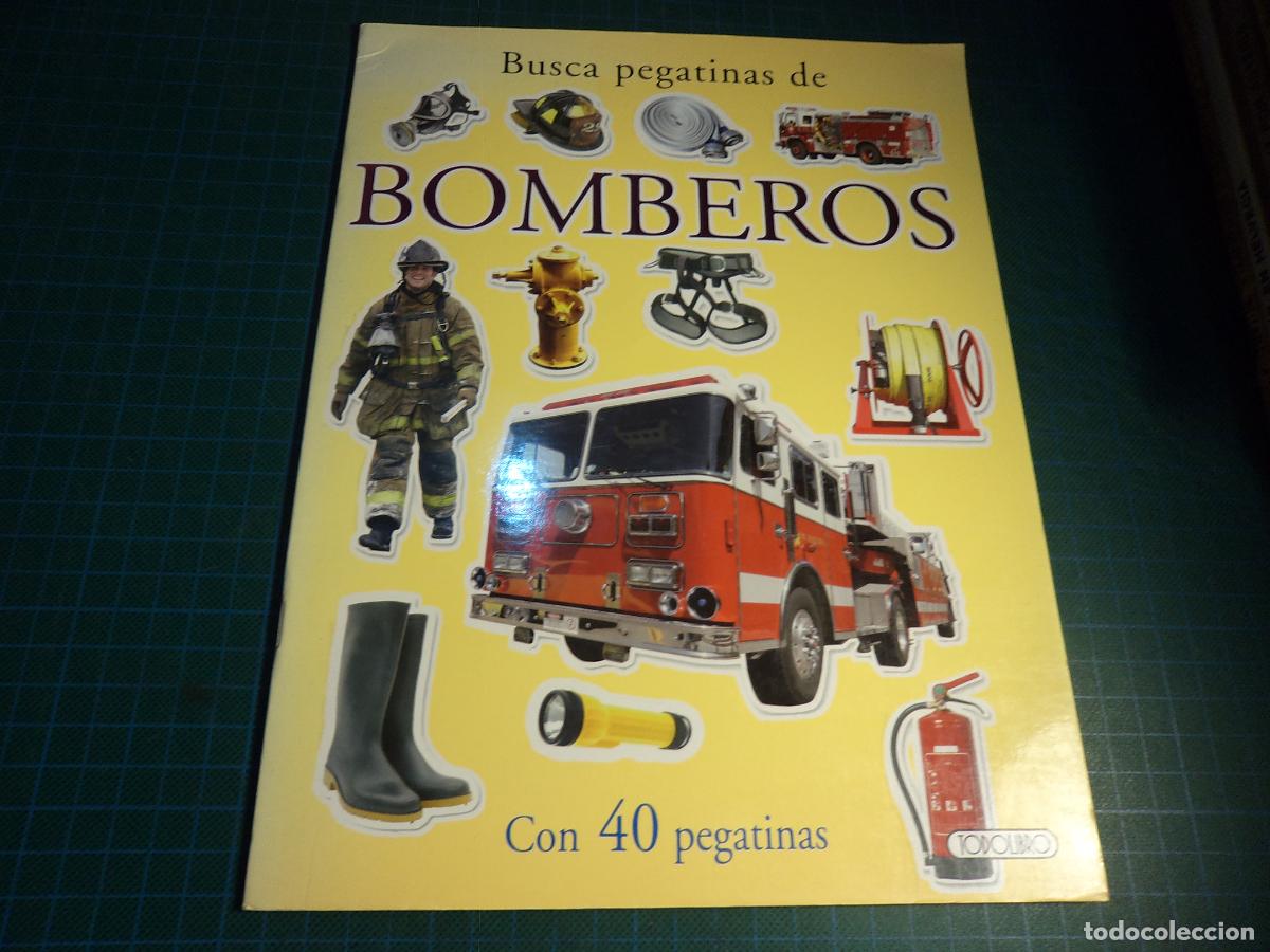 Coleccionismo &aacute;lbum: Busca pegatinas de bomberos. Completo. Con los cromos sin pegar. Todolibro.
