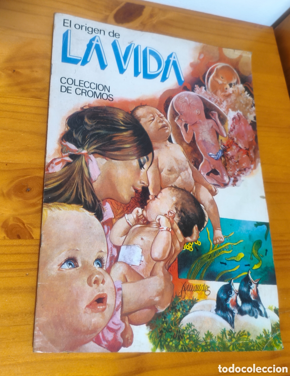 Coleccionismo &aacute;lbum: ALBUM DE CROMOS EL ORIGEN DE LA VIDA COMPLETO 1979 EDICIONES ESTE
