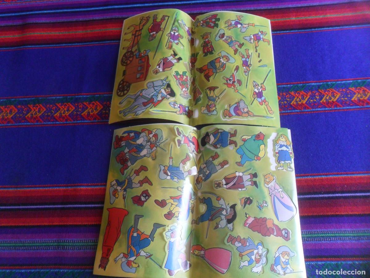 Coleccionismo &aacute;lbum: D'ARTACAN Y LOS TRES MOSQUEPERROS &Eacute;XITO DE TV COMPLETO DISEL 1981 Y 43 PEGATINA ADHESIVO MUY RARAS.