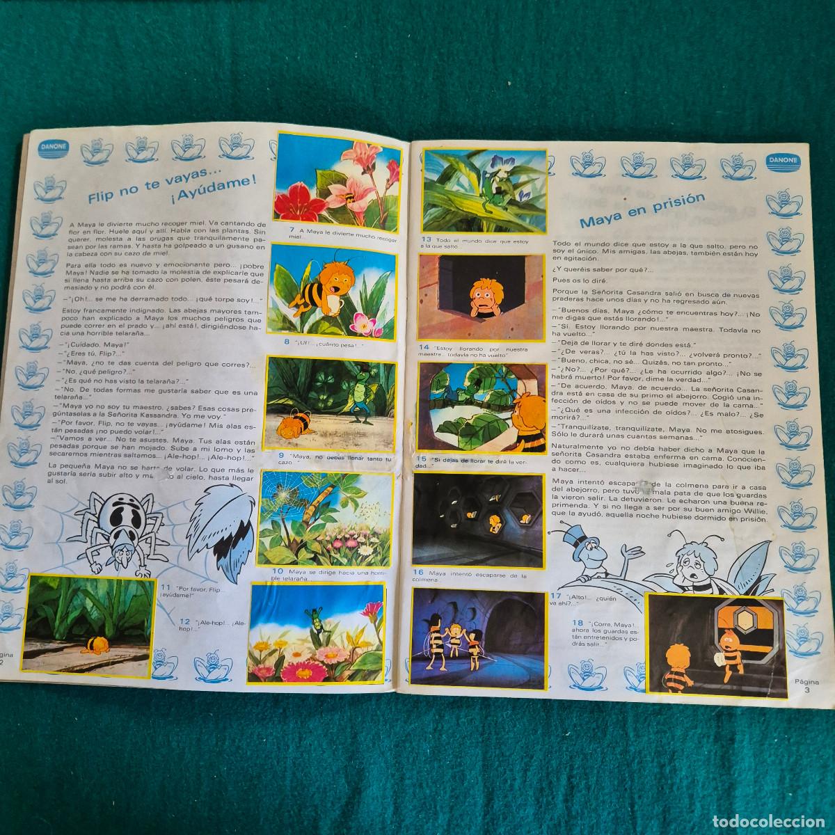 Coleccionismo &aacute;lbum: LAS AVENTURAS DE LA ABEJA MAYA DANONE - Foto 3
