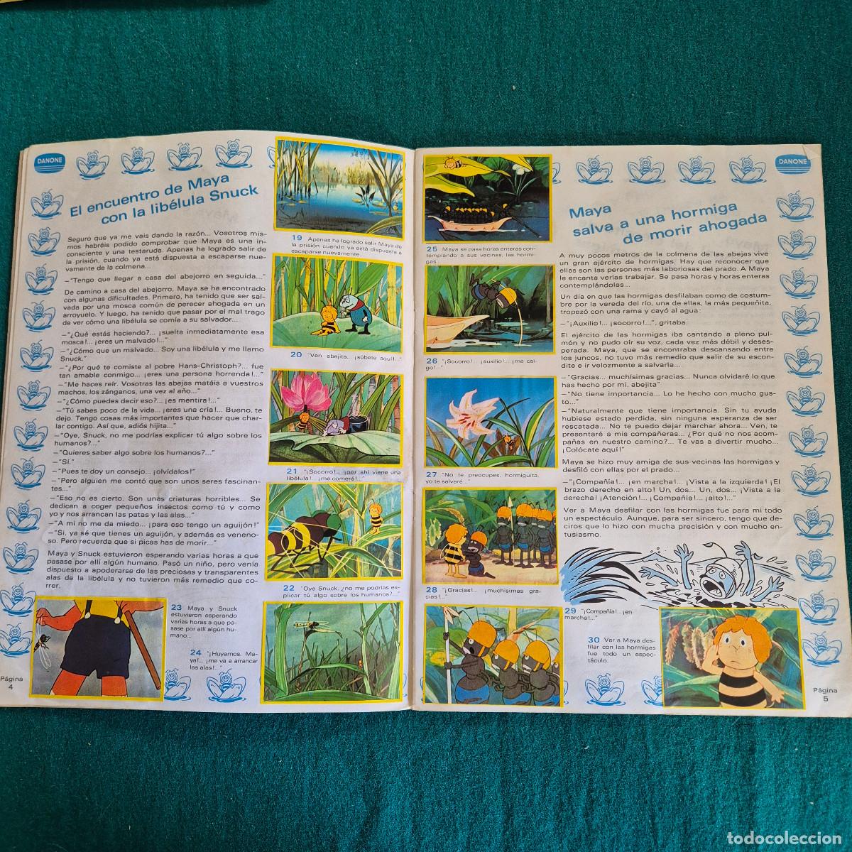 Coleccionismo &aacute;lbum: LAS AVENTURAS DE LA ABEJA MAYA DANONE - Foto 4