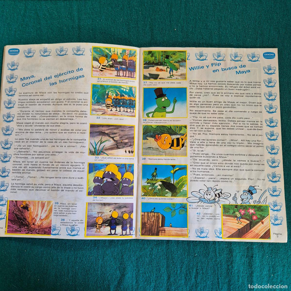 Coleccionismo &aacute;lbum: LAS AVENTURAS DE LA ABEJA MAYA DANONE - Foto 5
