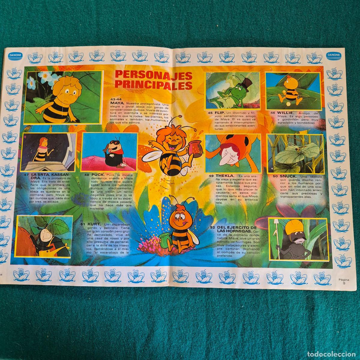 Coleccionismo &aacute;lbum: LAS AVENTURAS DE LA ABEJA MAYA DANONE - Foto 6