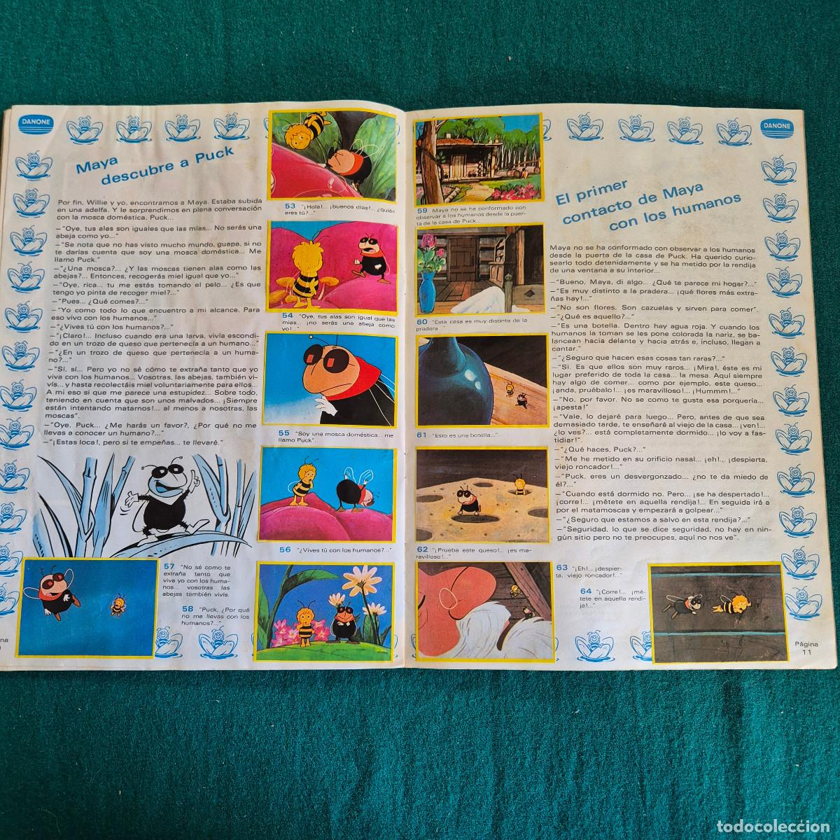 Coleccionismo &aacute;lbum: LAS AVENTURAS DE LA ABEJA MAYA DANONE - Foto 7