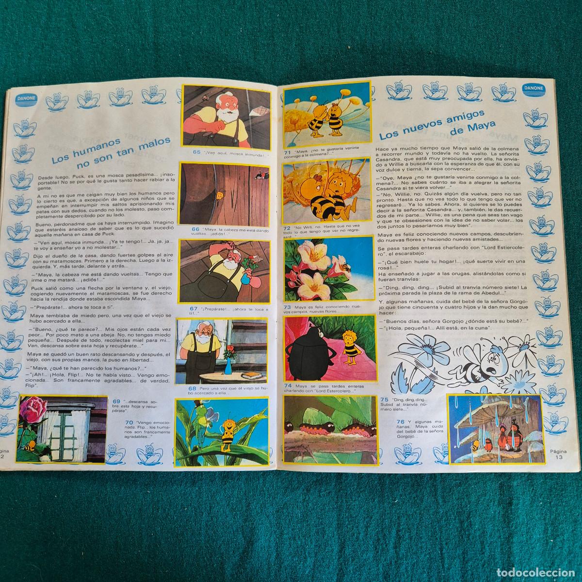 Coleccionismo &aacute;lbum: LAS AVENTURAS DE LA ABEJA MAYA DANONE - Foto 8