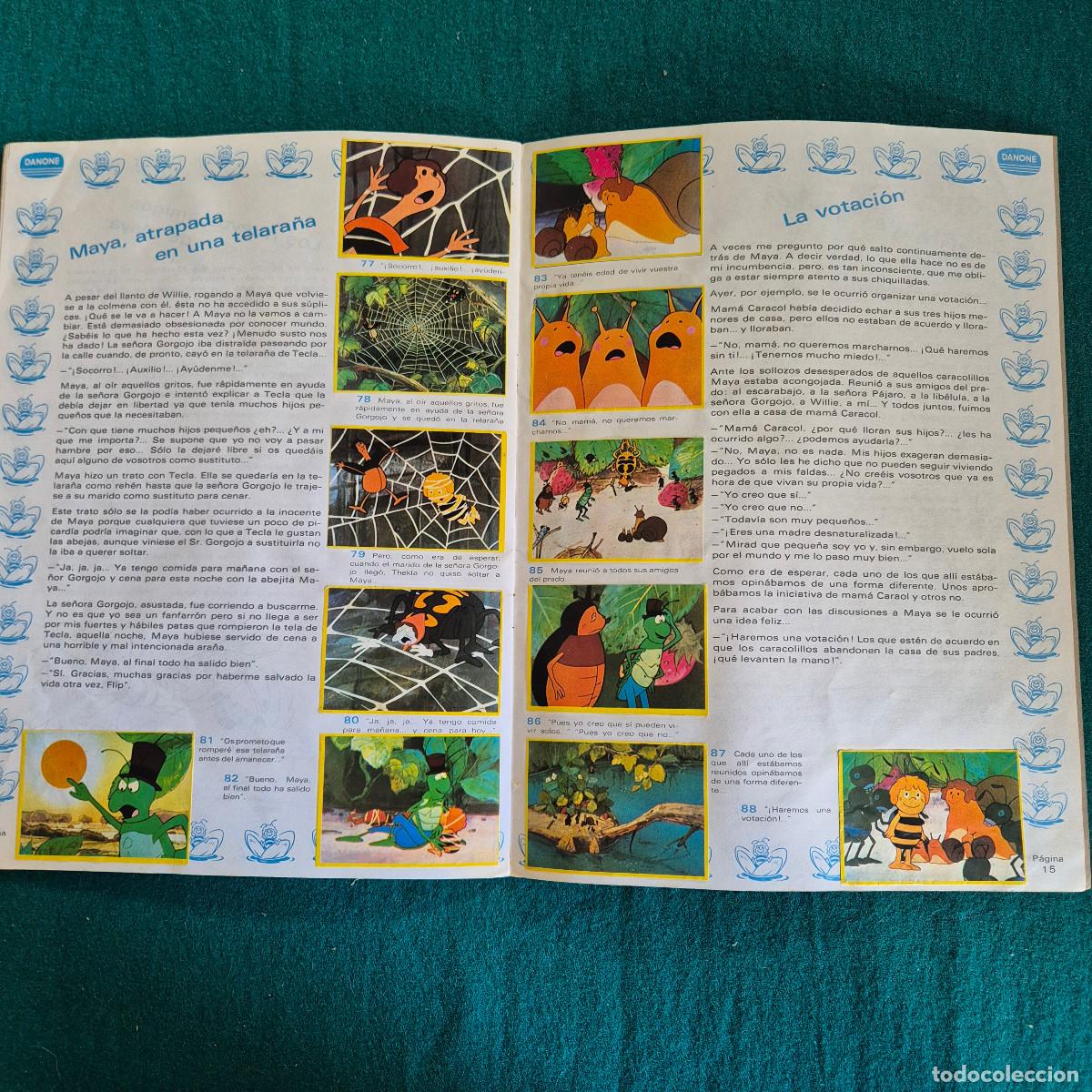 Coleccionismo &aacute;lbum: LAS AVENTURAS DE LA ABEJA MAYA DANONE - Foto 9