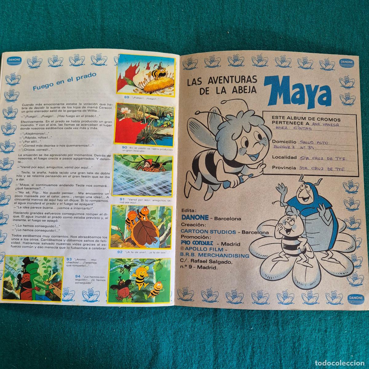 Coleccionismo &aacute;lbum: LAS AVENTURAS DE LA ABEJA MAYA DANONE - Foto 10
